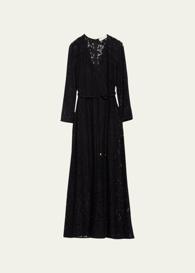 Shop Zimmermann Matchmaker Lace Sheath Dress In Black