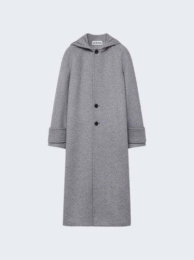 Shop Loewe Hooded Coat