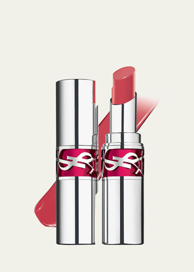 Shop Saint Laurent Candy Glaze Lip Gloss Stick In 5 Pink Satisfacti