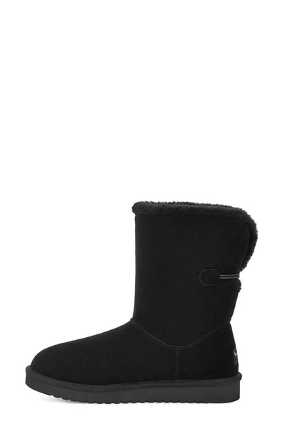 Shop Koolaburra By Ugg Nalie Faux Fur Lined Short Boot In Black
