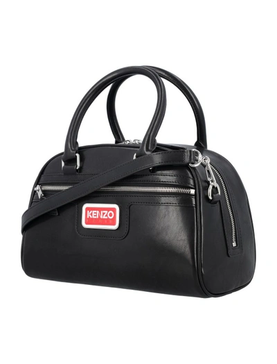 Shop Kenzo Bowling Mini Bag In Black