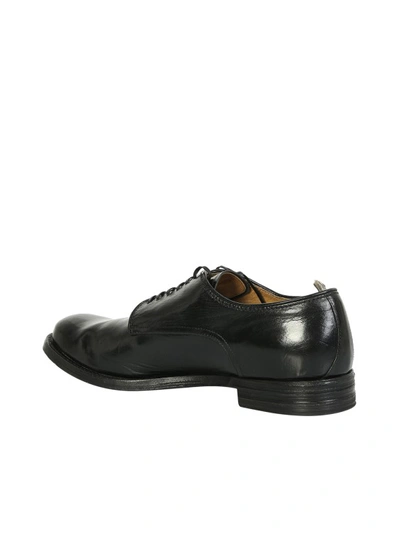 Officine Creative Laceless Derby Shoes In Black