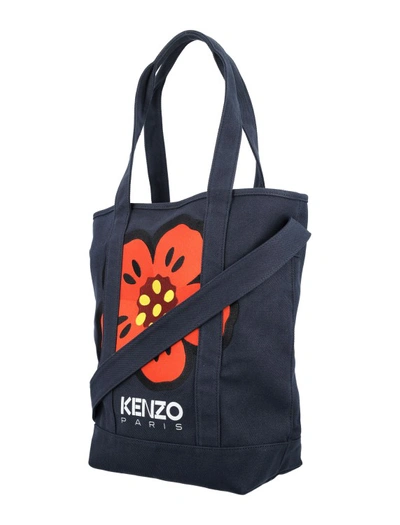 Shop Kenzo Boke Flower Tote Bag In Black