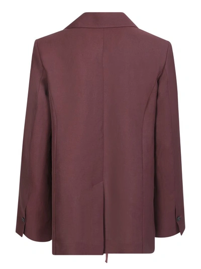 Jacquemus Brown Double-breasted Blazer In Brown