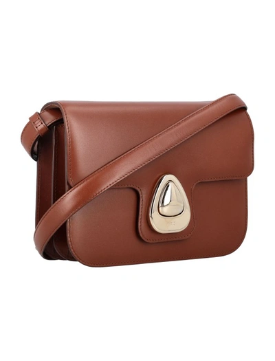 Shop Apc Astra Small Bag In Brown