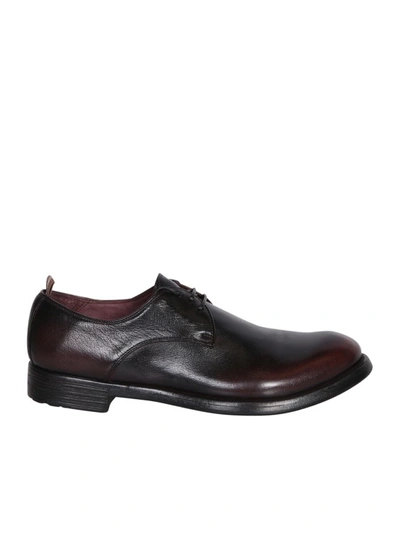 Officine Creative Lace-up Leather Shoes In Black