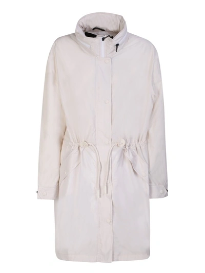 Shop Moose Knuckles White Cream Osgoode Anorak Jacket