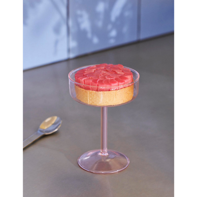 Hay Pink Tint Coupe Glasses Set Of Two In Pink