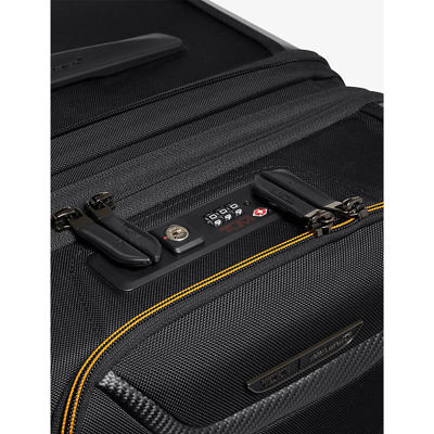 Tumi Black Aero Expandable Four-wheel Rolling Trunk 86.5cm In Black
