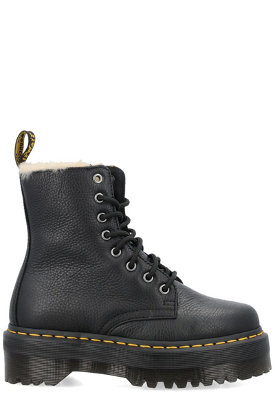 Shop Dr. Martens' Dr. Martens Jadon Lace In Black