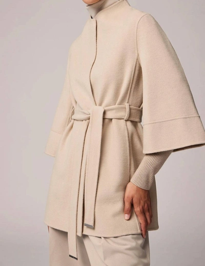 Shop Soia & Kyo Selma Light Wool Coat In Hush In Multi