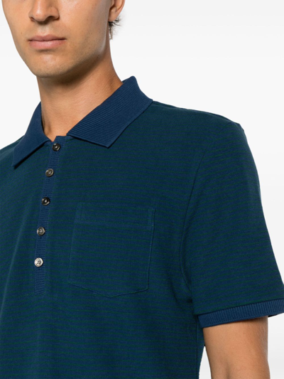 Shop Thom Browne Logoed Polo Shirt