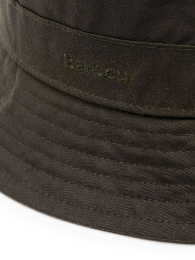 Shop Barbour Hat With Logo
