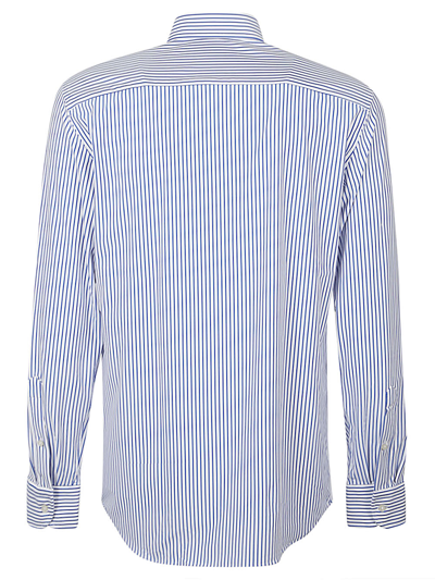 Shop Sonrisa Striped Shirt In Blue