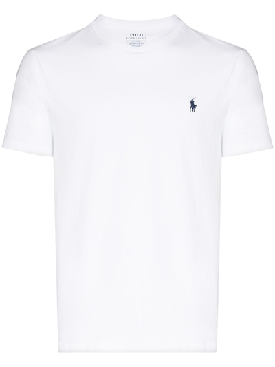 Shop Polo Ralph Lauren Logoed T-shirt