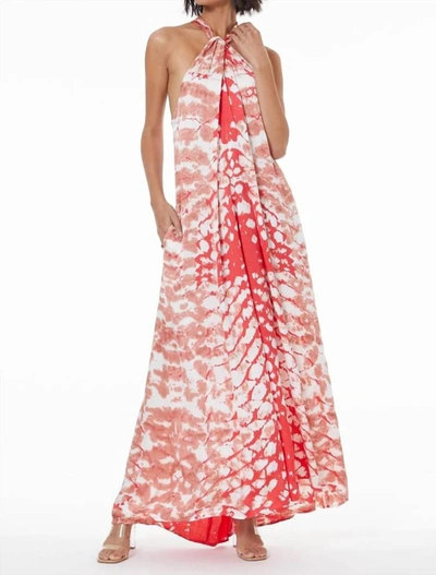Shop Young Fabulous & Broke Gaia Dress In Strawberry Boa In Multi