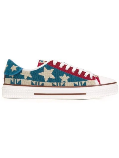 Shop Valentino Star Sneakers