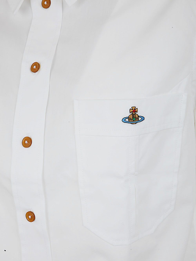 Shop Vivienne Westwood Classic Krall Shirt In White