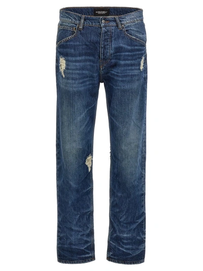 Shop A-cold-wall* 'foundry' Jeans In Blue