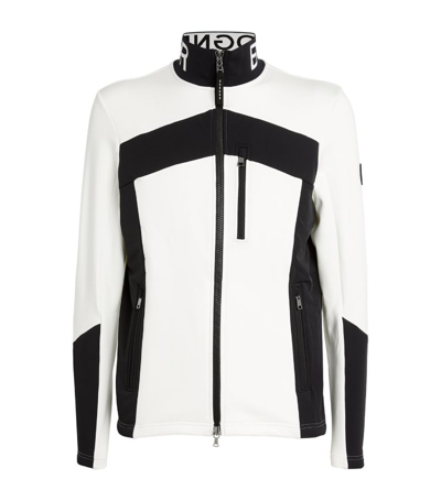 Shop Bogner Xilas Zip-up Jacket In White