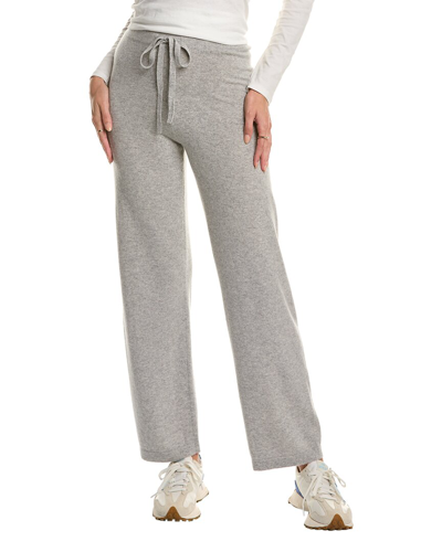 Shop Kier + J Cashmere Pant In Grey