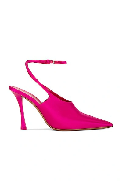 Shop Givenchy Show Slingback Pump In Neon Pink
