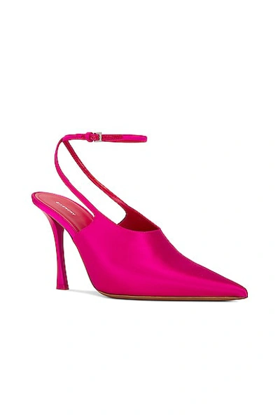 Shop Givenchy Show Slingback Pump In Neon Pink