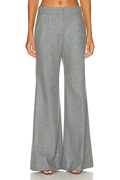 Shop Givenchy Tailored Flare Pant In Grey