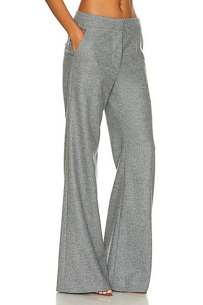 Shop Givenchy Tailored Flare Pant In Grey
