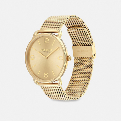 Shop Coach Elliot Watch, 41mm In Gold