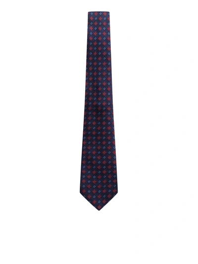 Shop Kiton Tie In Multicolour