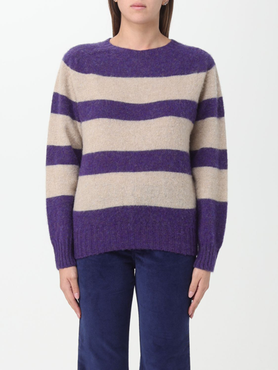 Shop Howlin' Sweater Howlin Woman Color Violet