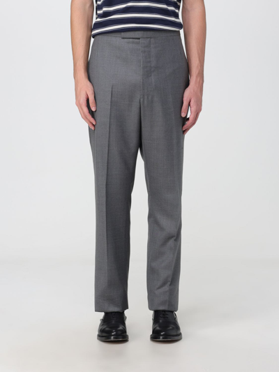 Shop Thom Browne Pants  Men Color Grey 1
