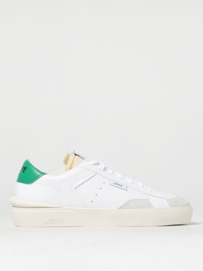 Shop Strype Sneakers  Men Color White 1
