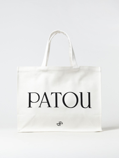 Shop Patou Tote Bags  Woman Color White