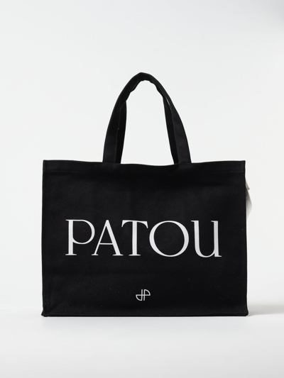 Shop Patou Tote Bags  Woman Color Black