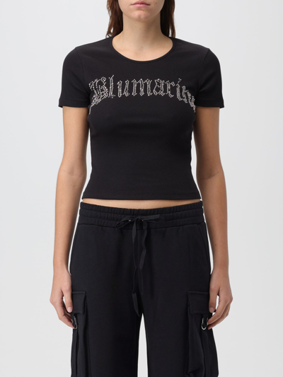 Shop Blumarine T-shirt  Woman Color Black