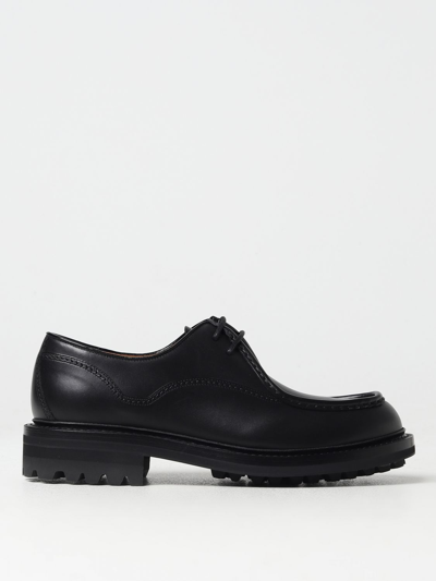 Shop Church's Lymington Derby Shoes In Leather In Black