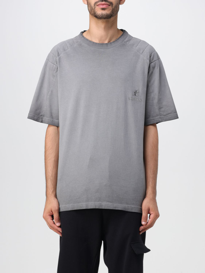 Shop Premiata T-shirt  Men Color Grey
