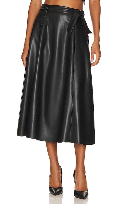 Shop Grey Ven Pembroke Skirt In Black