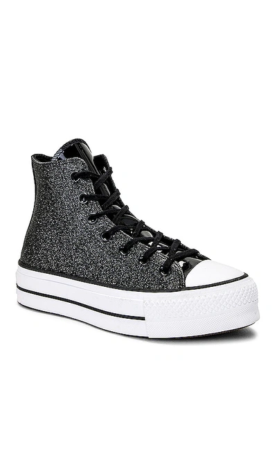 Shop Converse Chuck Taylor All Star Lift Platform Sneaker In Black & White