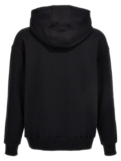 Shop A-cold-wall* Logo Embroidery Hoodie In Black