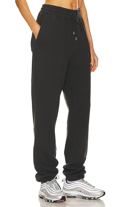 Shop Wao The Fleece Jogger In Black