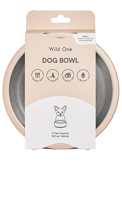 Shop Wild One Small Bowl 15.5 oz In Tan