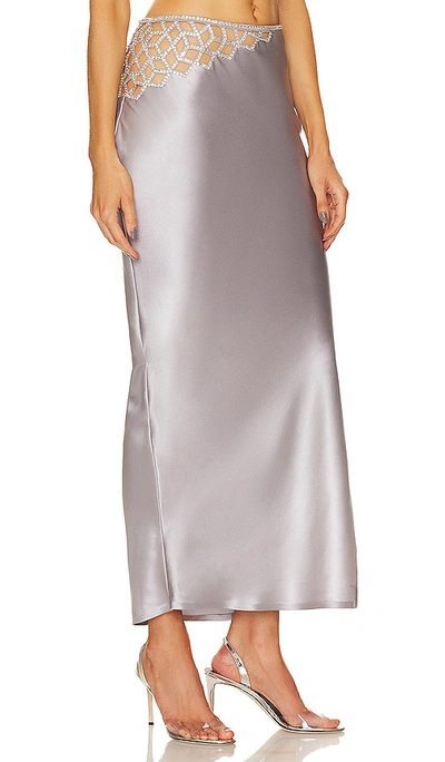 Shop Retroféte Sedona Skirt In Slate