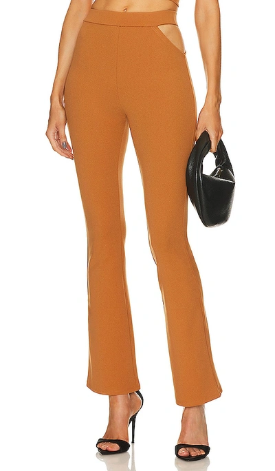 Shop Michael Costello X Revolve Tory Pant In Tan
