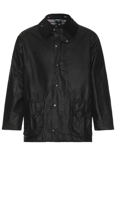 Shop Barbour Beaufort Wax Jacket In Black