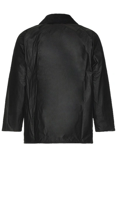 Shop Barbour Beaufort Wax Jacket In Black