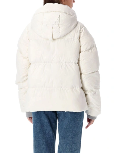 Shop Canada Goose Cg Junction Parka- White Disc - Reset In Northstar White