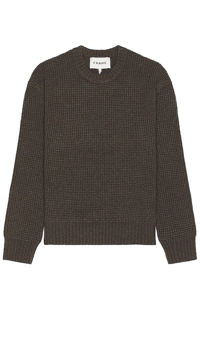 Shop Frame Wool Turtleneck Sweater In Charcoal